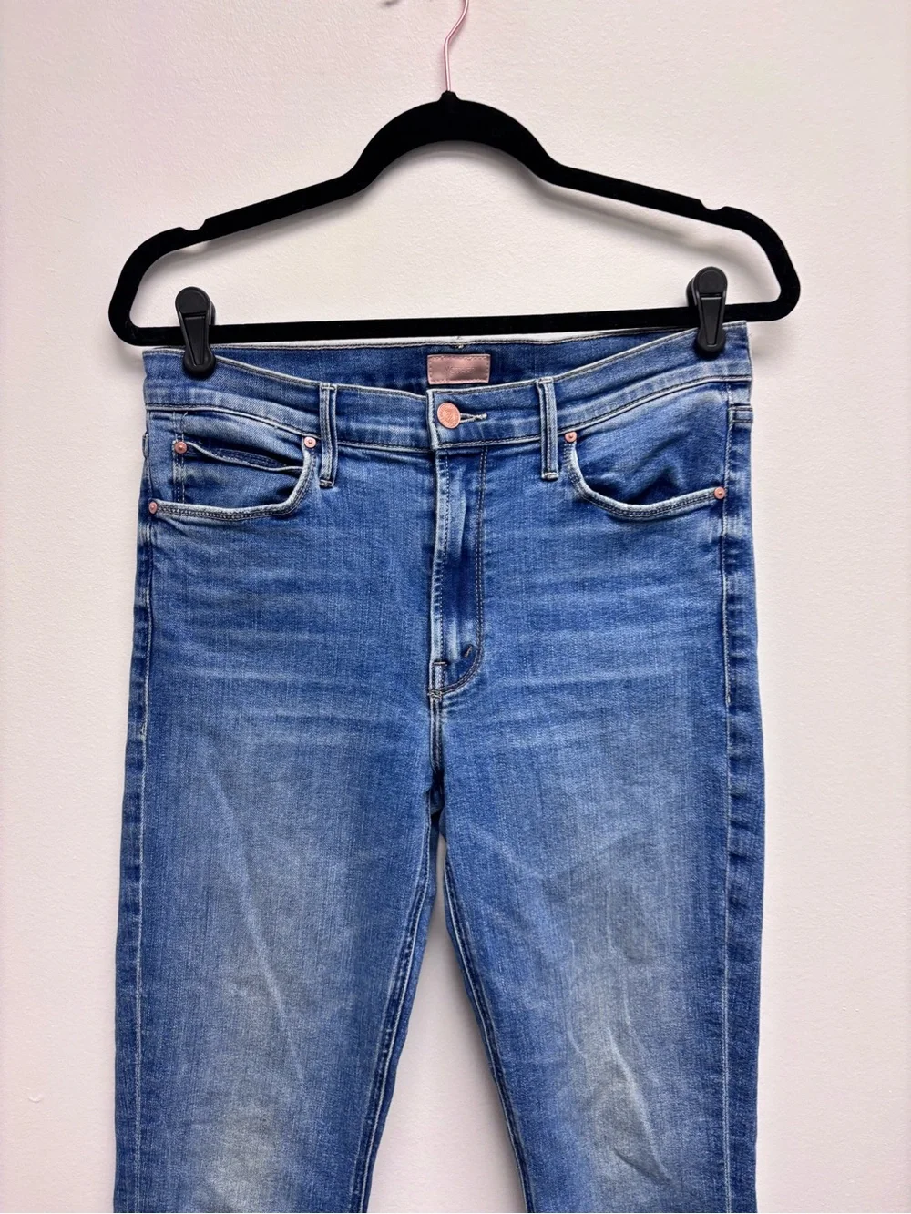 MOTHER Denim The Mid Rise Dazzler Ankle Jeans Healing Jar Size 29